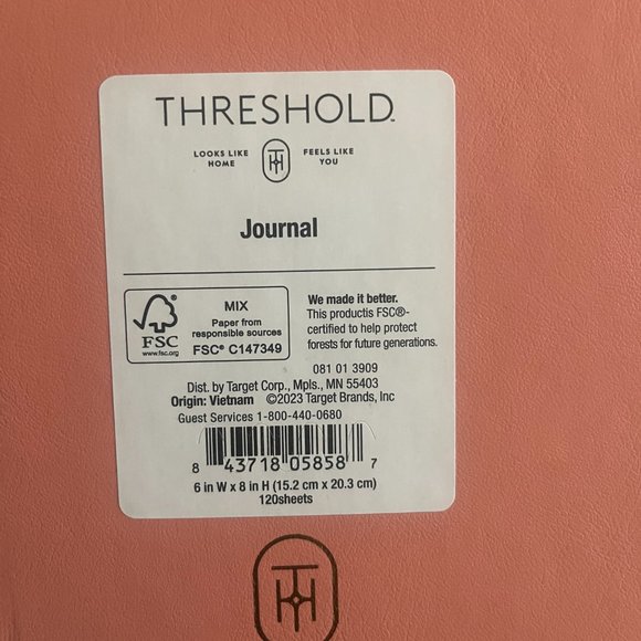 HARDCOVER NOTE JOURNAL - Picture 5 of 5